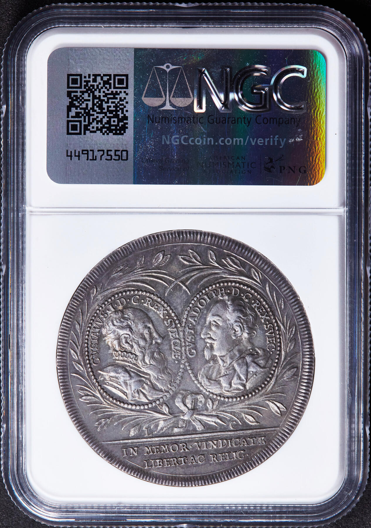 【俄甄集藏】“万象更新、马呈祥瑞”迎新春俄甄精品场-2026年(047)01-21 星期三 晚 19:30 全场包邮 瑞典1721年弗雷德里克一世纪念瑞典脱离卡尔玛联盟200周年1里斯克达勒大银币，NGC MS62，名誉品种，顶级灰浆酱彩老包浆，设计精美，状态佳