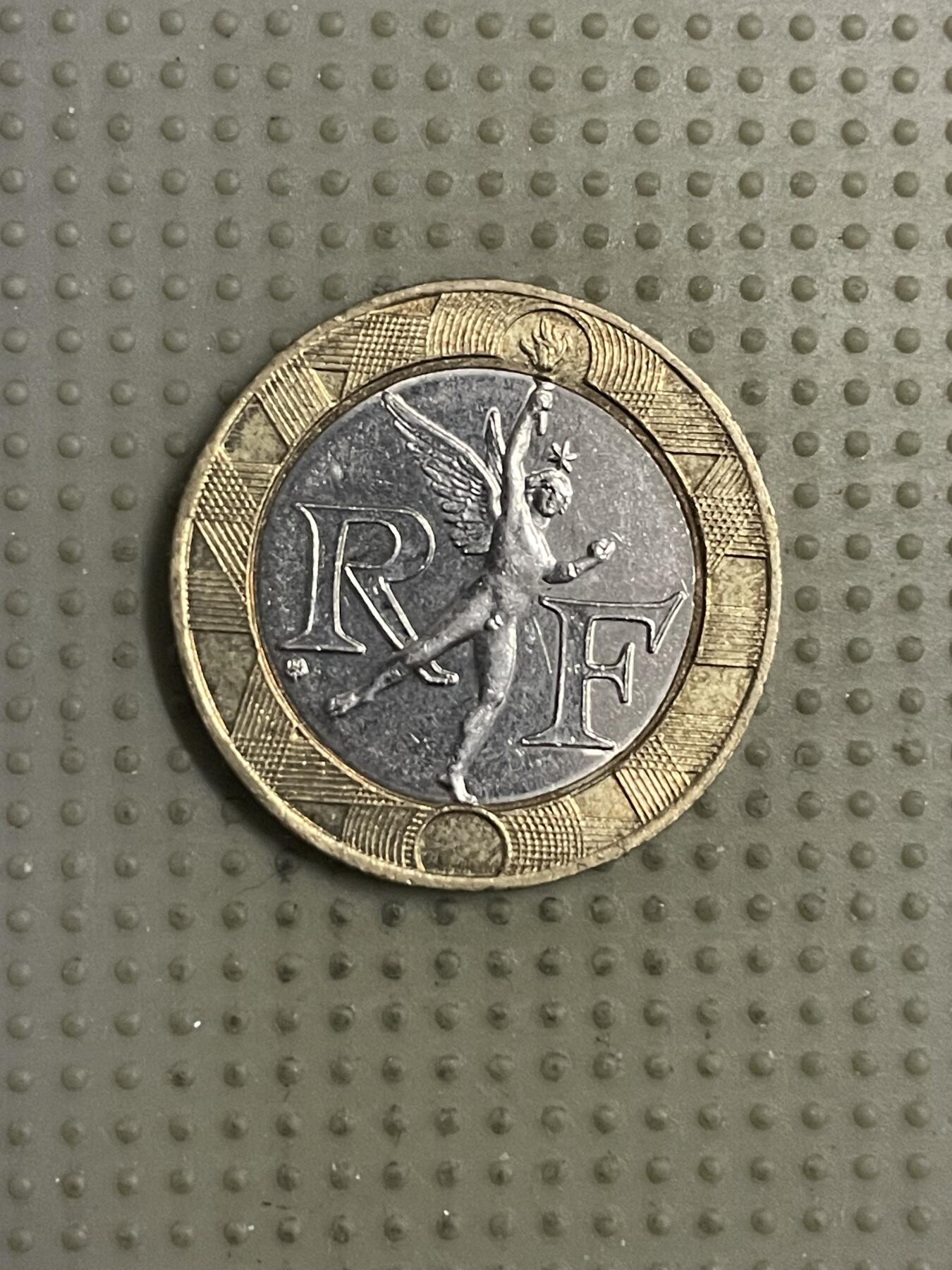 2026年第12场各国散币拍卖（总第162场）16.17两天外出，18号可以发货 法国1990年10法郎