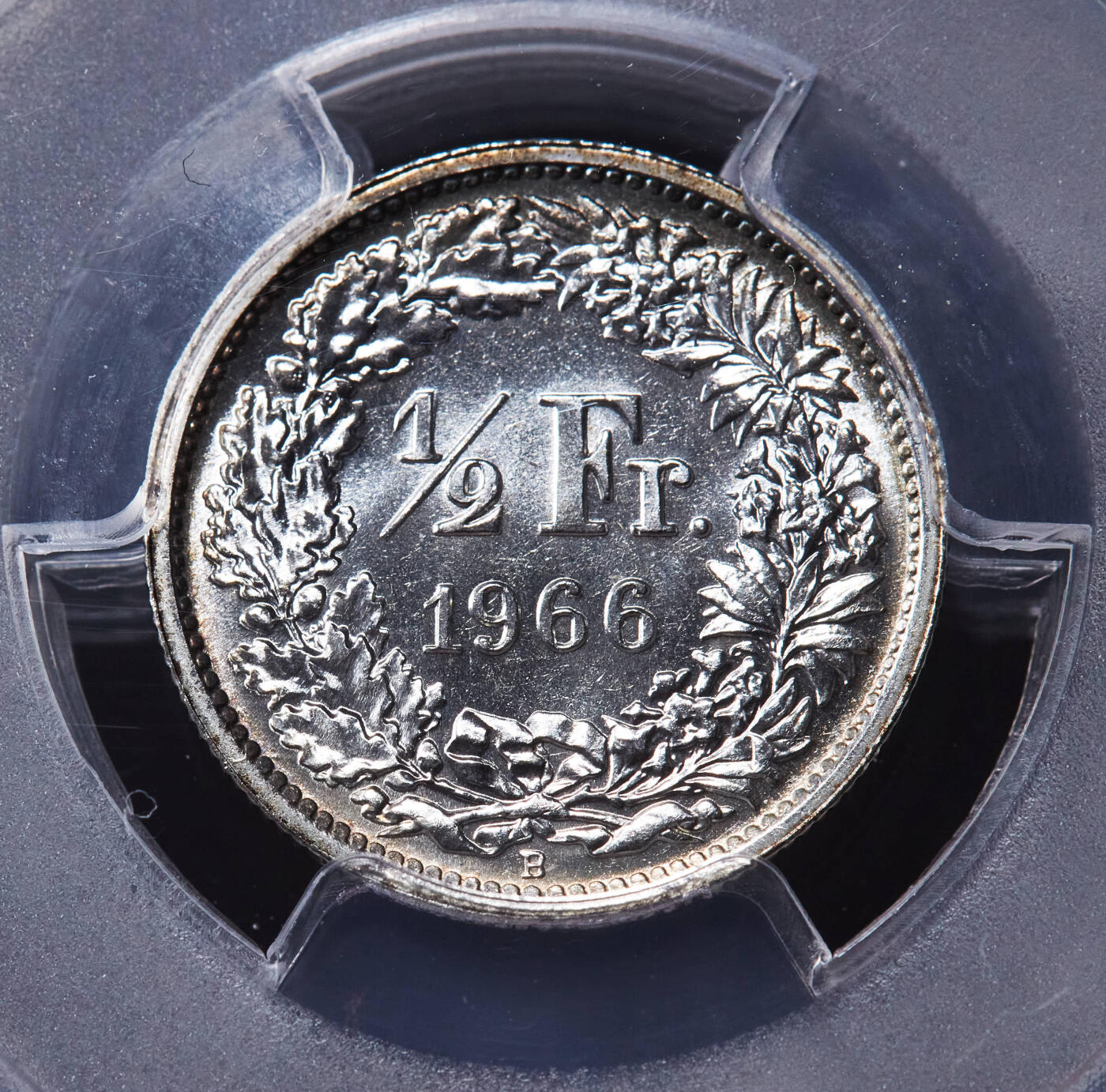 【俄甄集藏】“万象更新、马呈祥瑞”迎新春俄甄精品场-2026年(047)01-21 星期三 晚 19:30 全场包邮 瑞士1964-1966年1/2、1、2法郎银币高分3枚一组，PCGS MS67，顶级转光品相