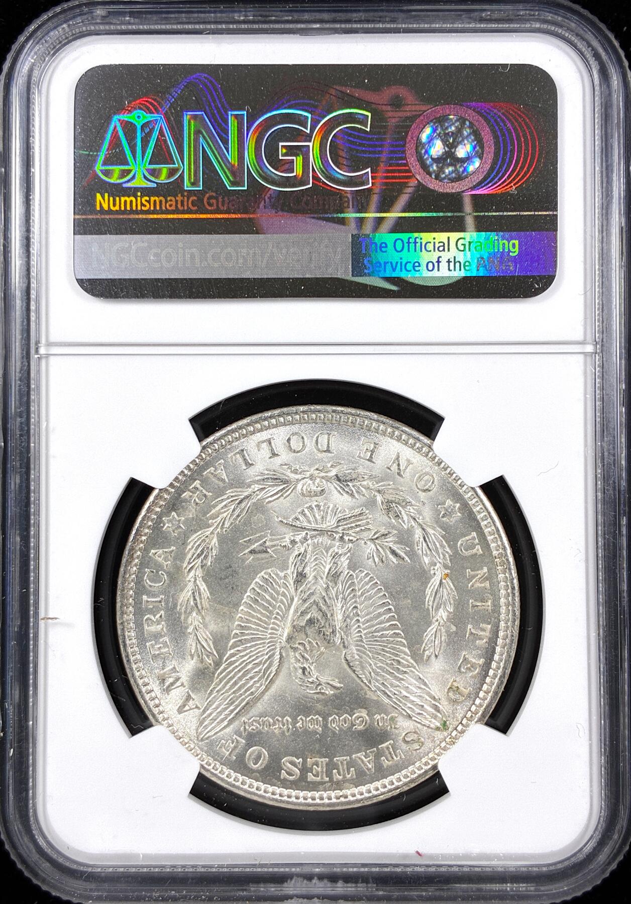 【雨安】【直播拍卖】【第0124期-评级币章】2026-01-17 周六 19:30 [评级美洲] USA 美国 1美元 (1878-1921) 摩根 1921年  NGC-MS64