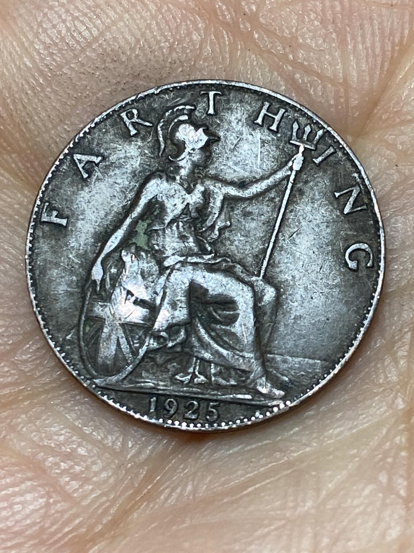 2026年第八场(总第一百七十七场）外国好品散币场(免佣金) 英国🇬🇧1925年1法新(乔治五世第二版，关门年)