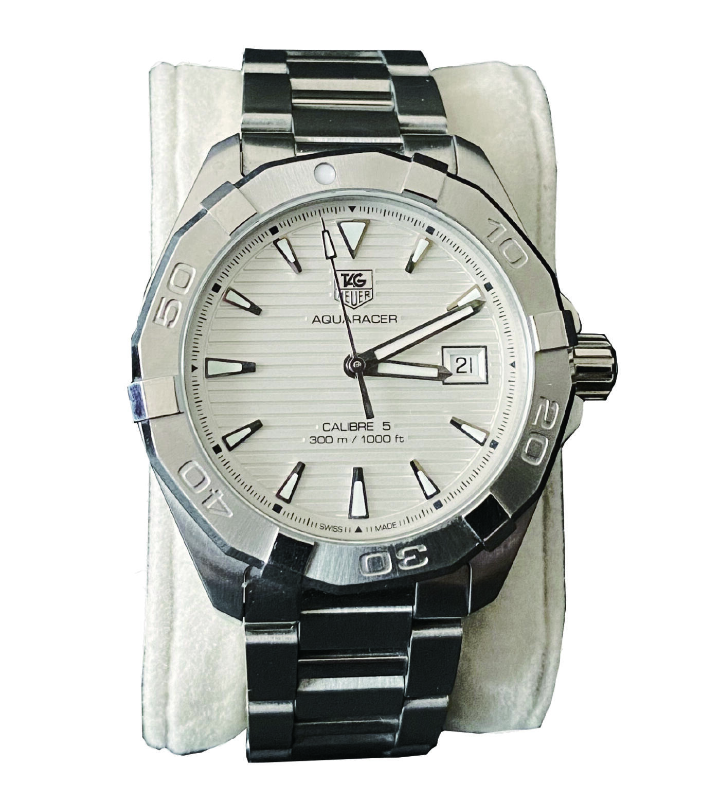 上海拍卖行2025年秋季古董珍玩拍卖会 Tag Heuer全钢自动腕表