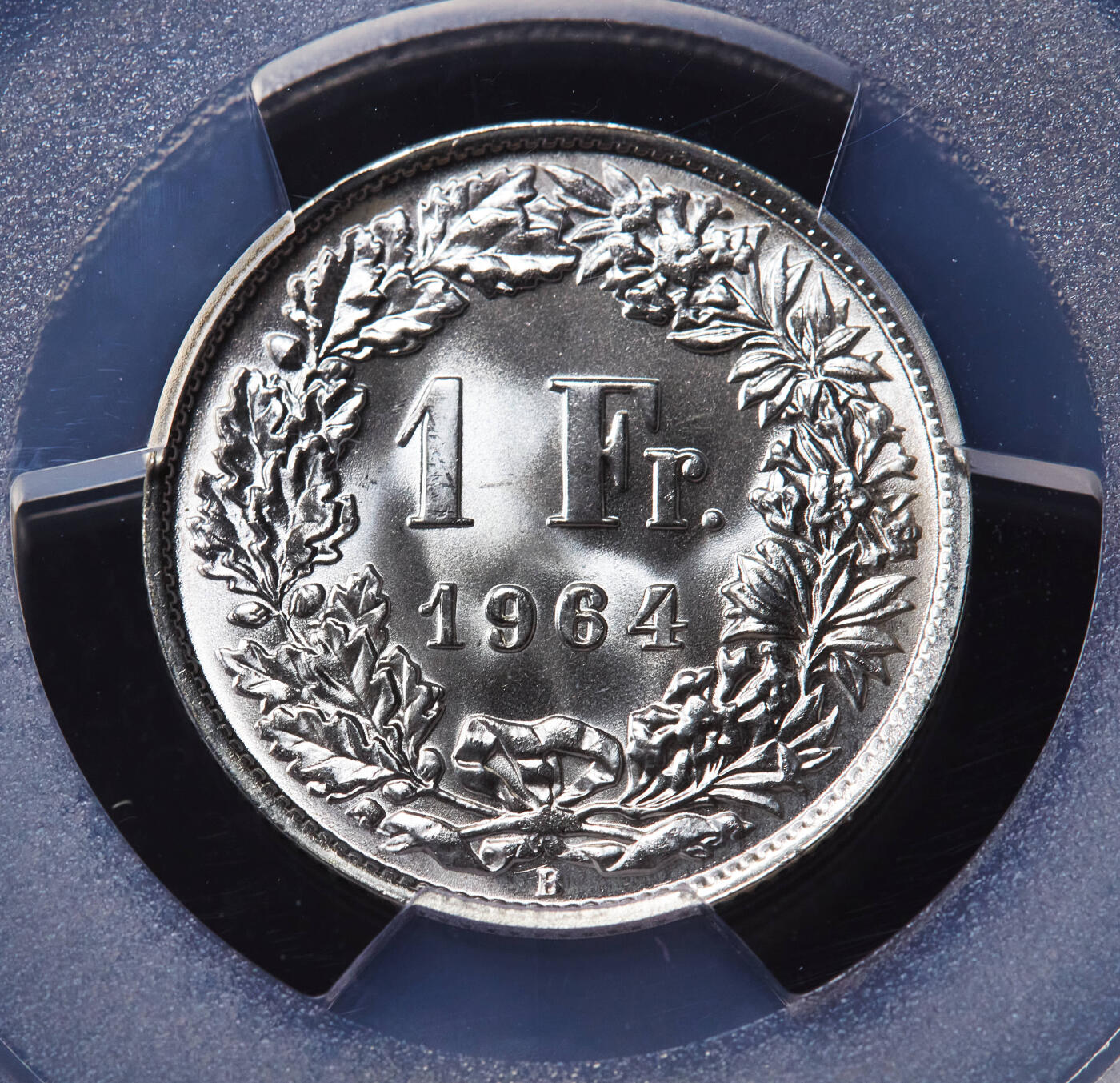 【俄甄集藏】“万象更新、马呈祥瑞”迎新春俄甄精品场-2026年(047)01-21 星期三 晚 19:30 全场包邮 瑞士1964-1966年1/2、1、2法郎银币高分3枚一组，PCGS MS67，顶级转光品相