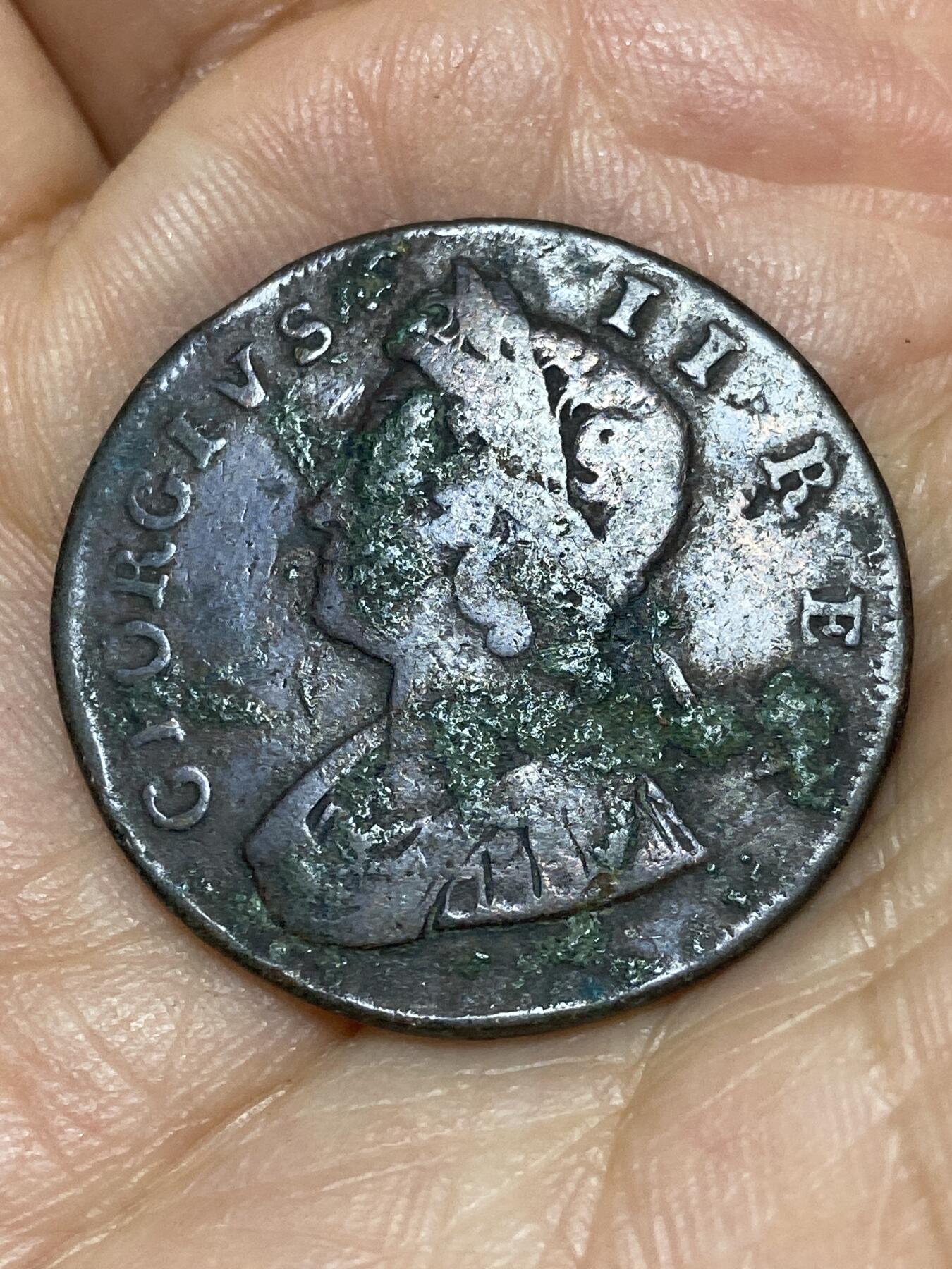 2026年第八场(总第一百七十七场）外国好品散币场(免佣金) 英国🇬🇧1731年1/2便士(乔治二世时期)