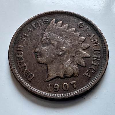 🌹外币初藏🌹🐯2026年第8场  每周二四六晚8️⃣点 接代拍 - 美国1907年一分