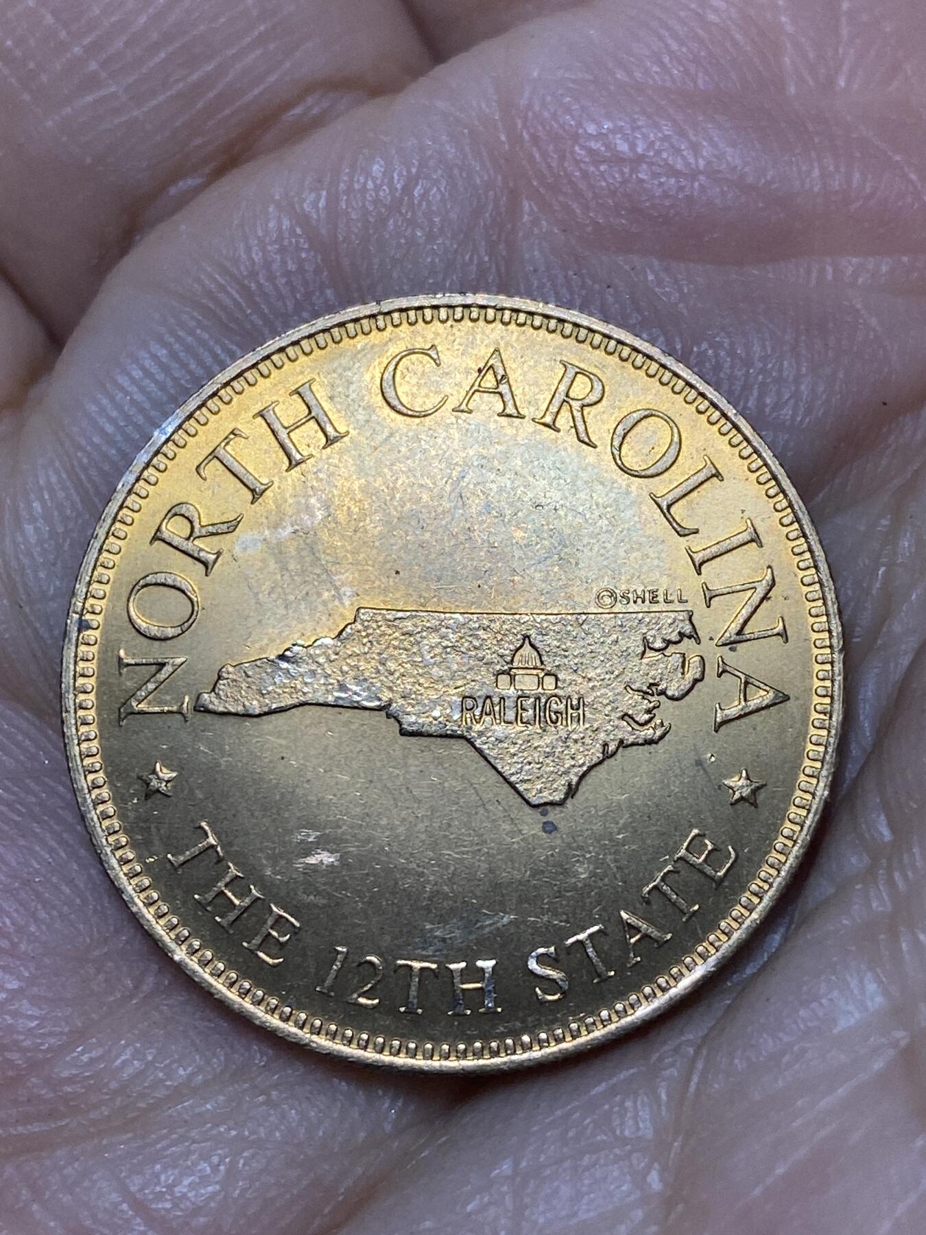 2026年第八场(总第一百七十七场）外国好品散币场(免佣金) 美国🇺🇸北卡莱罗纳州纪念章