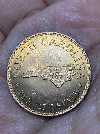 2026年第八场(总第一百七十七场）外国好品散币场(免佣金) - 美国🇺🇸北卡莱罗纳州纪念章