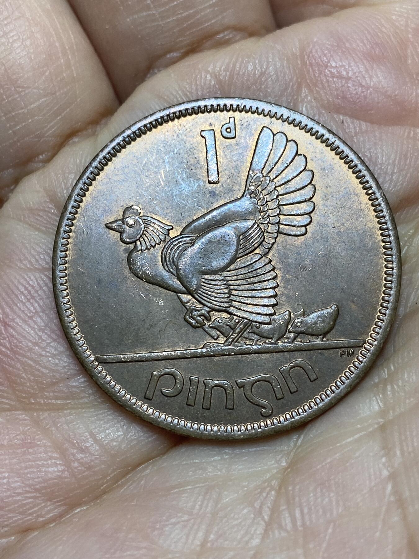 2026年第八场(总第一百七十七场）外国好品散币场(免佣金) 爱尔兰🇮🇪1966年1便士(共和国时期第一套)