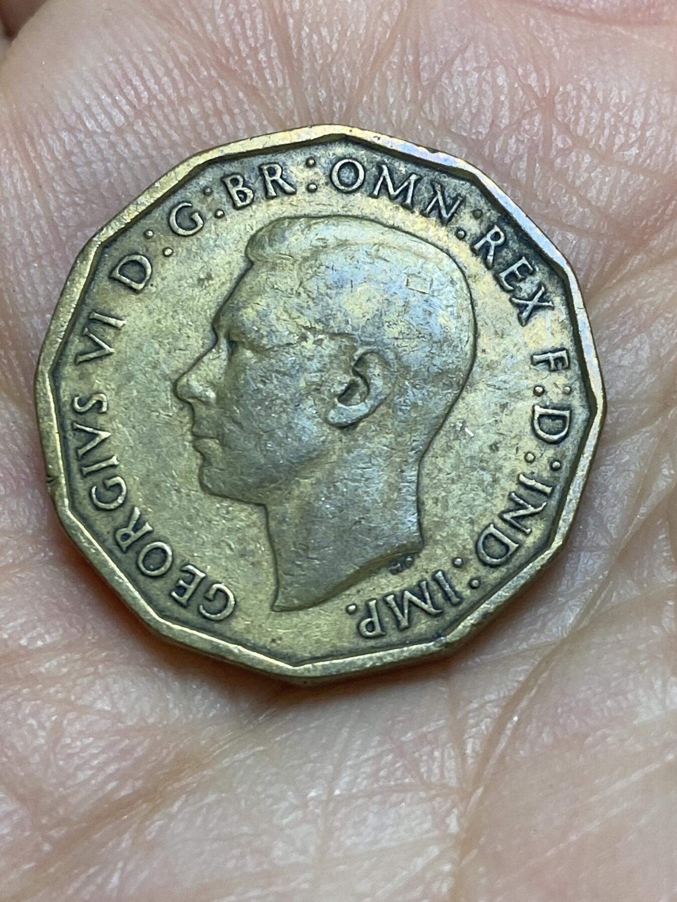 2026年第八场(总第一百七十七场）外国好品散币场(免佣金) 英国🇬🇧1940年3便士(乔治六世第一版)