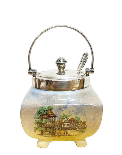 上海拍卖行2025年秋季西洋家具及装饰艺术品 - 英国Sandland Ware带盖调味料罐