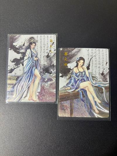 NO.21 好又多金牌大场，新店点关注不迷路！每周一站式配齐，方便凑单！（周6晚8点截拍，卖家送拍0抽成！） - 琅琊卡藏 霸业丹青2 蔡文姬 郭夫人 水墨粗闪2张