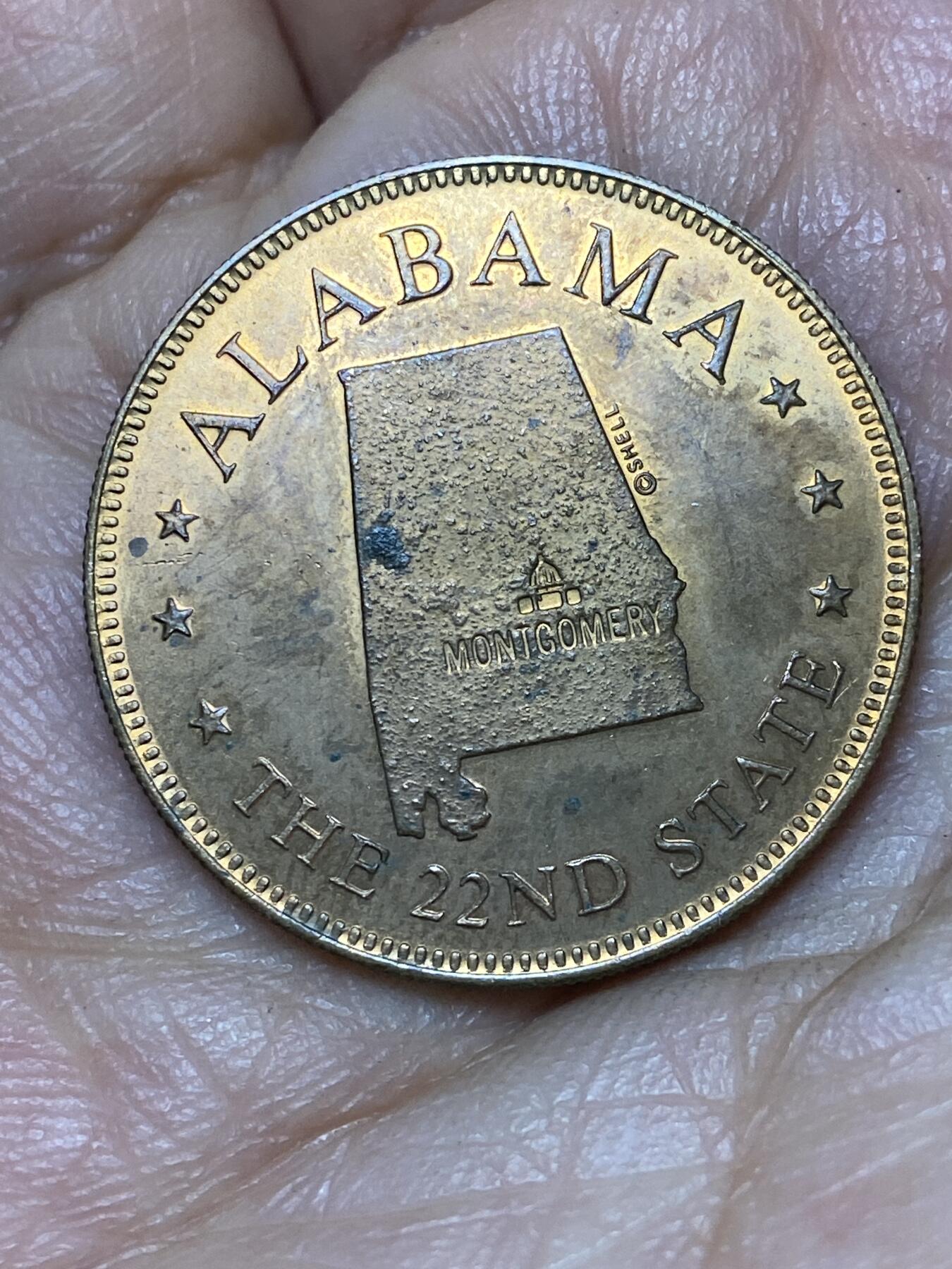 2026年第八场(总第一百七十七场）外国好品散币场(免佣金) 美国🇺🇸亚拉巴马州纪念章