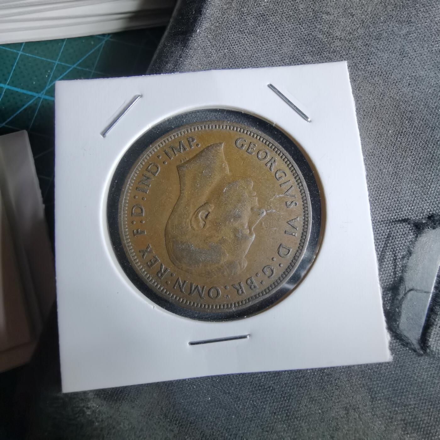 沼泽如烟--第961场 英国1946年1便士