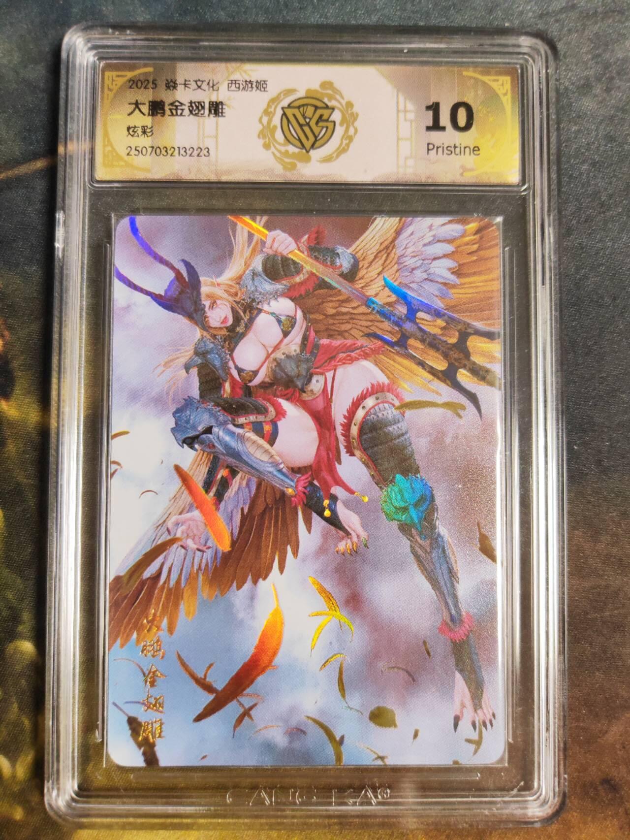 阳大大卡牌拍卖第94期（持续收拍品，周五晚上九点截拍，进群福利早知道） 【10P炫彩】焱卡文化 西游姬 黑暗王朝 大鹏金翅雕 223