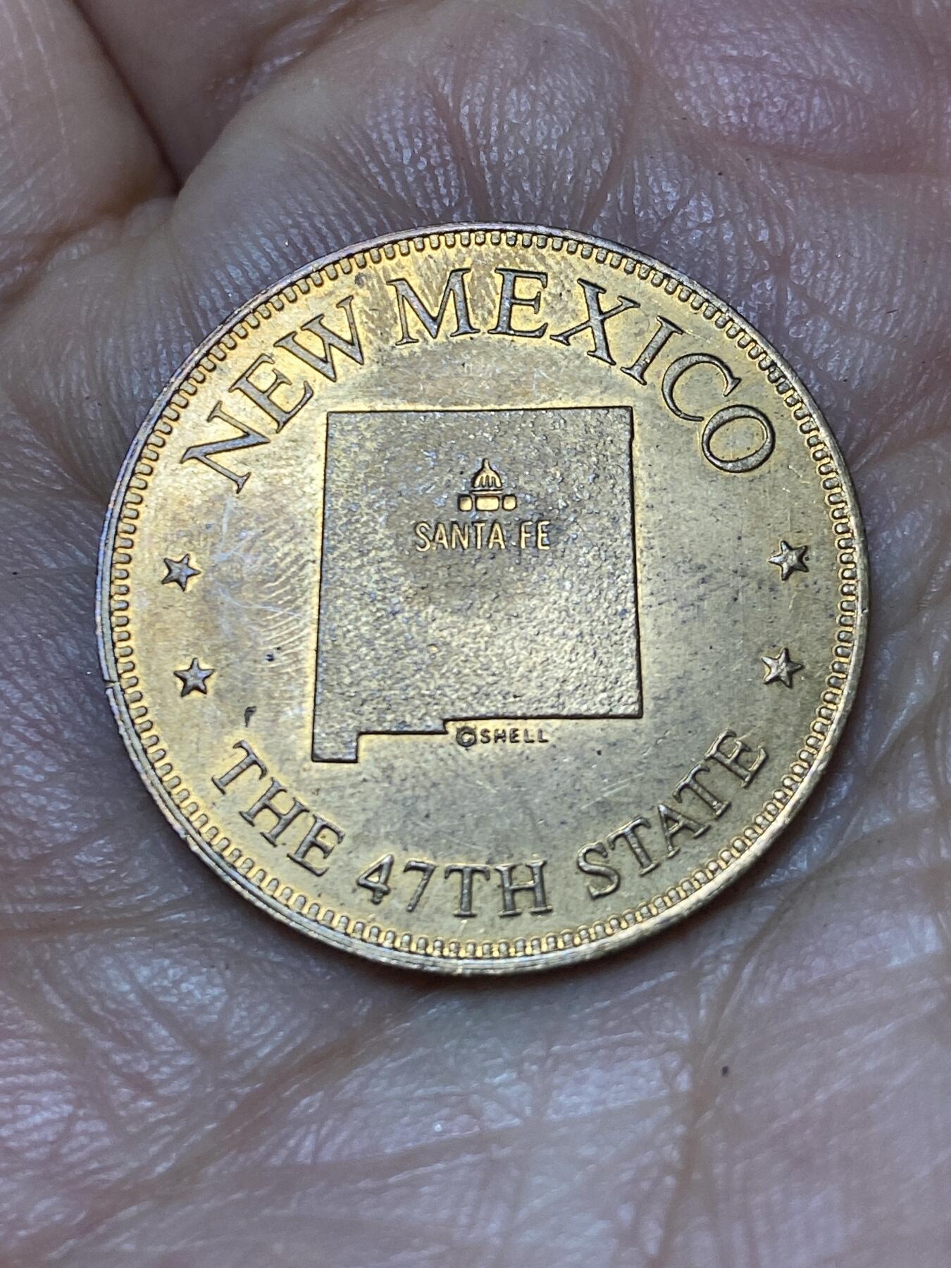 2026年第八场(总第一百七十七场）外国好品散币场(免佣金) 美国🇺🇸新墨西哥州纪念章