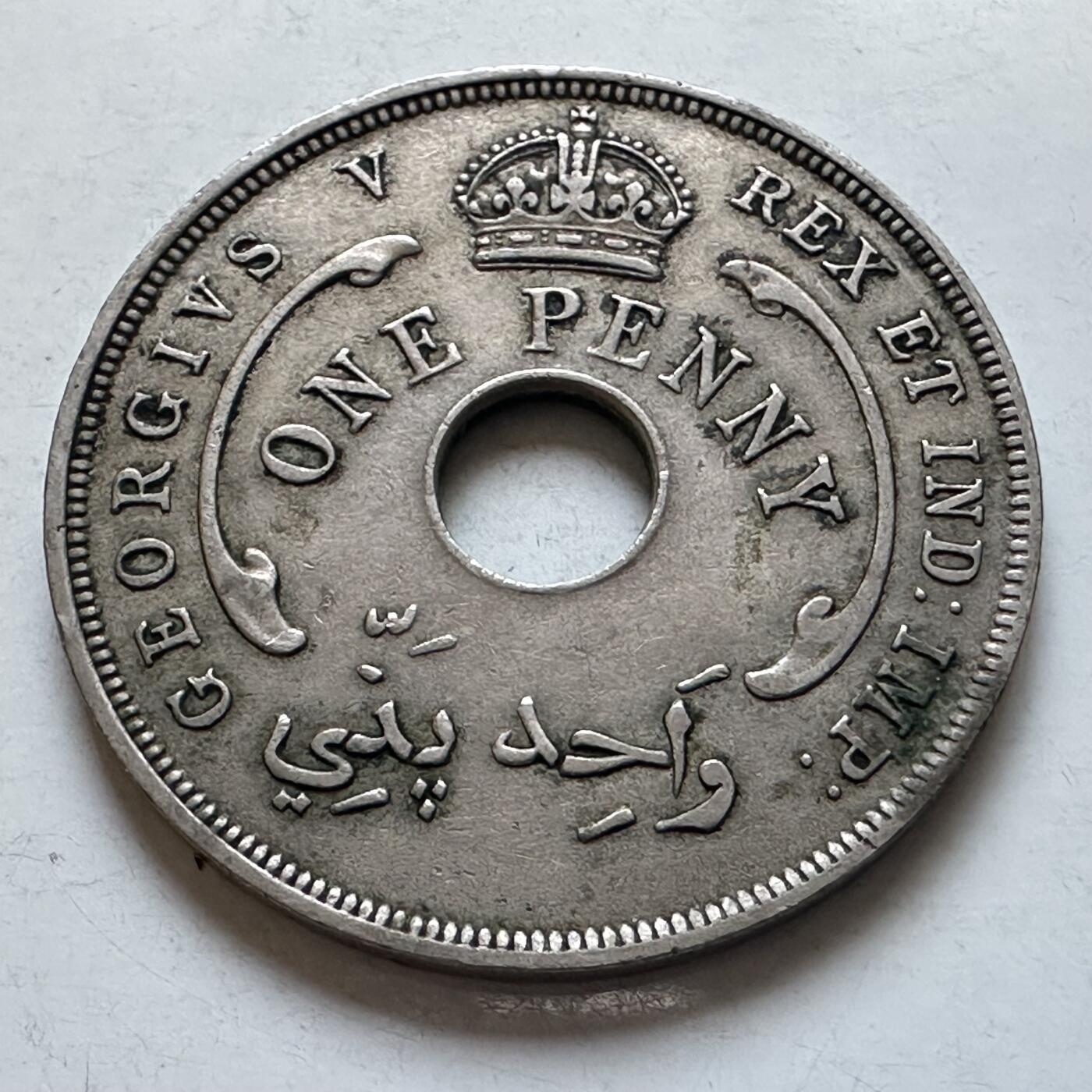 🌹外币初藏🌹🐯2026年第8场  每周二四六晚8️⃣点 接代拍 英属西非1933年一便士