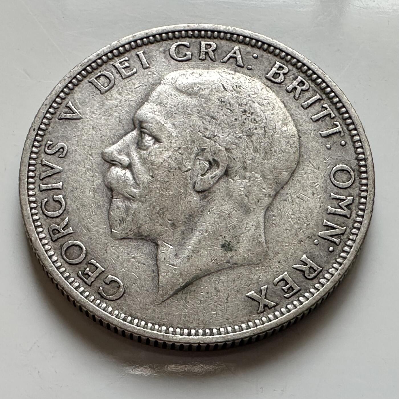 🌹外币初藏🌹🐯2026年第8场  每周二四六晚8️⃣点 接代拍 英国1936年1弗洛林银币 11.3克50%银 a