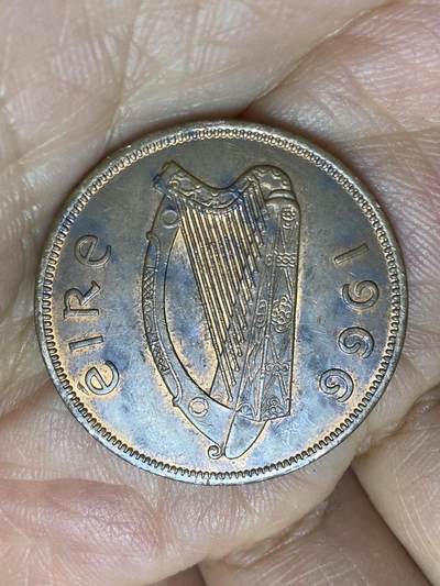 2026年第八场(总第一百七十七场）外国好品散币场(免佣金) - 爱尔兰🇮🇪1966年1便士(共和国时期第一套)