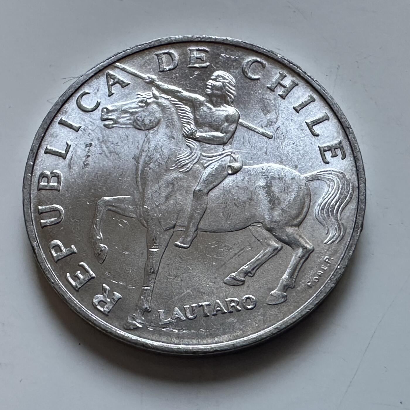 🌹外币初藏🌹🐯2026年第8场  每周二四六晚8️⃣点 接代拍 智利1972年五埃斯库多 铝版