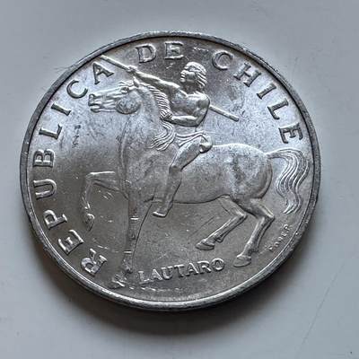 🌹外币初藏🌹🐯2026年第8场  每周二四六晚8️⃣点 接代拍 - 智利1972年五埃斯库多 铝版