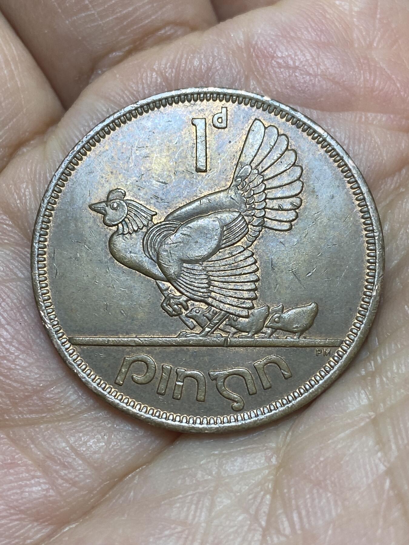 2026年第八场(总第一百七十七场）外国好品散币场(免佣金) 爱尔兰🇮🇪1966年1便士(共和国时期第一套)