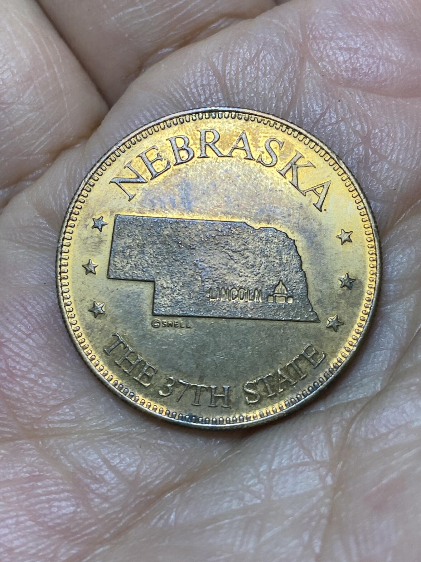 2026年第八场(总第一百七十七场）外国好品散币场(免佣金) 美国🇺🇸内布拉斯加州纪念章