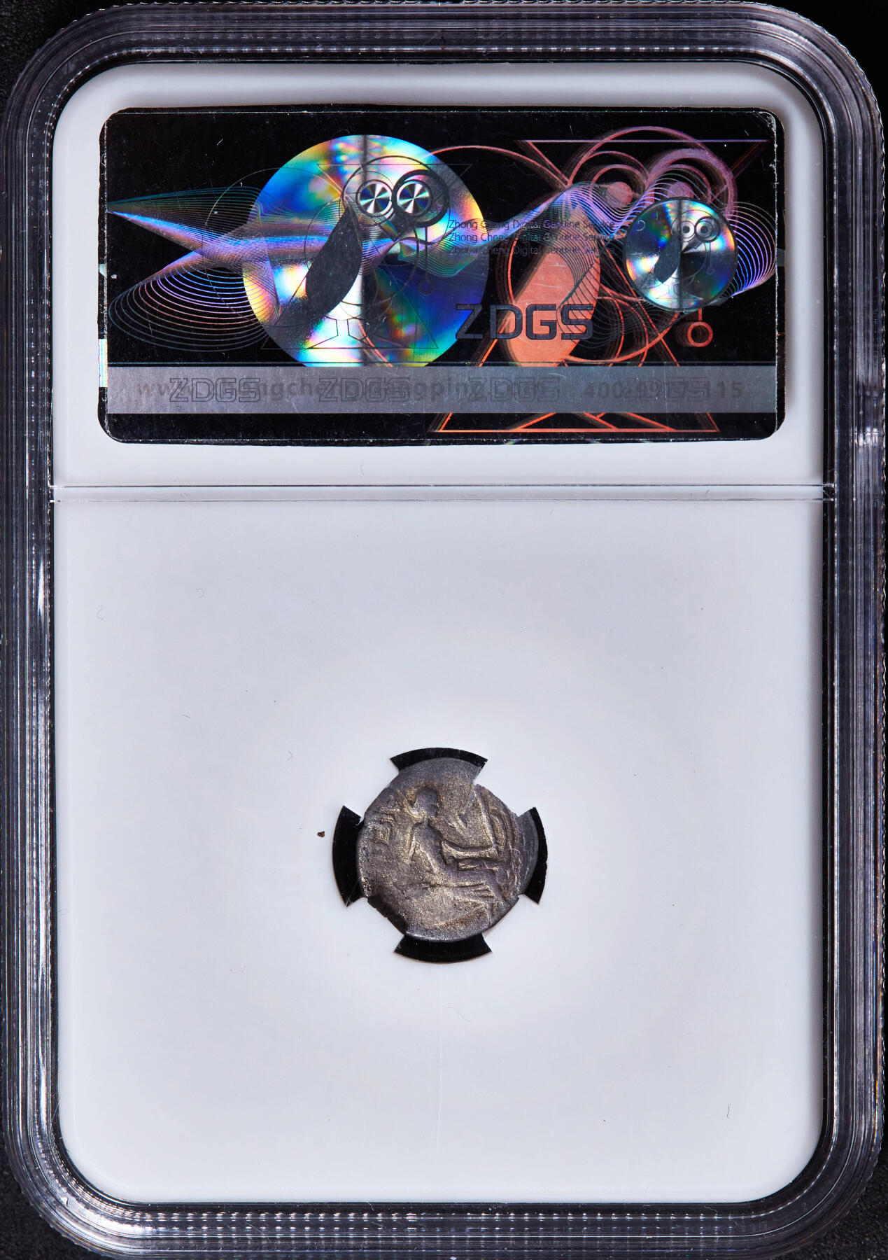 【俄甄集藏】“万象更新、马呈祥瑞”迎新春俄甄精品场-2026年(047)01-21 星期三 晚 19:30 全场包邮 古希腊埃维亚岛西斯提亚城公元前3世纪-前2世纪宁芙仙女2奥波银币，众诚 ChF(Str 3/5, Sur 3/5)，正面宁芙仙女头像，背面宁芙坐于船头，币文为地名，老包浆难得