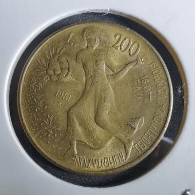 沼泽如烟--第961场 - 意大利1981年200里拉