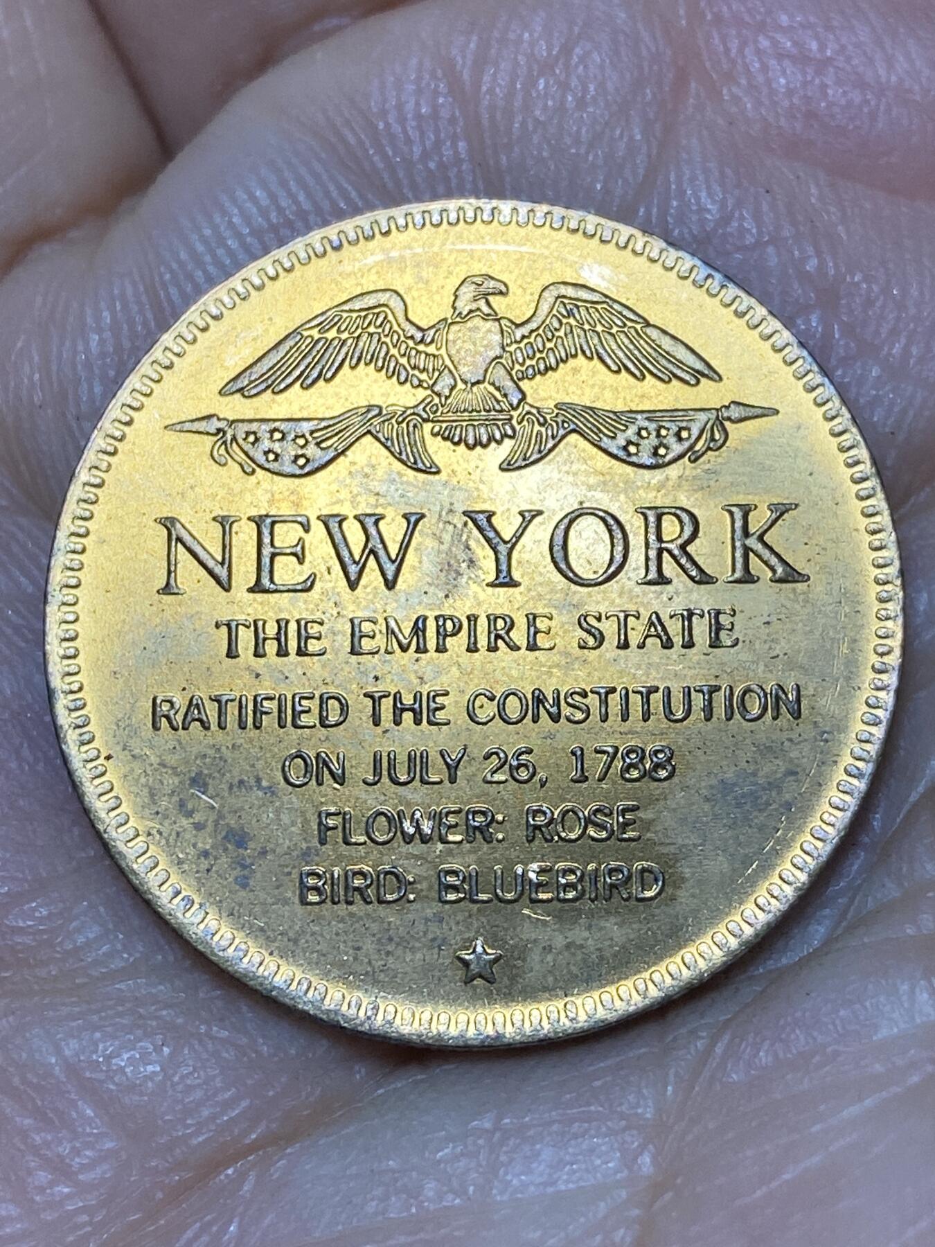 2026年第八场(总第一百七十七场）外国好品散币场(免佣金) 美国🇺🇸纽约州纪念章