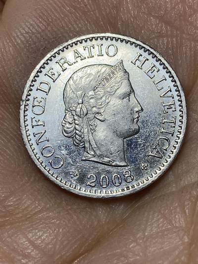 2026年第八场(总第一百七十七场）外国好品散币场(免佣金) - 瑞士🇨🇭2008年10拉彭(第二版，B标伯尔尼造)