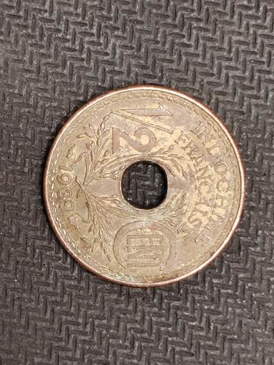 逸泉钱币2026C世界钱币纪念币专场第二组C1-400件 - 277法属印支半分