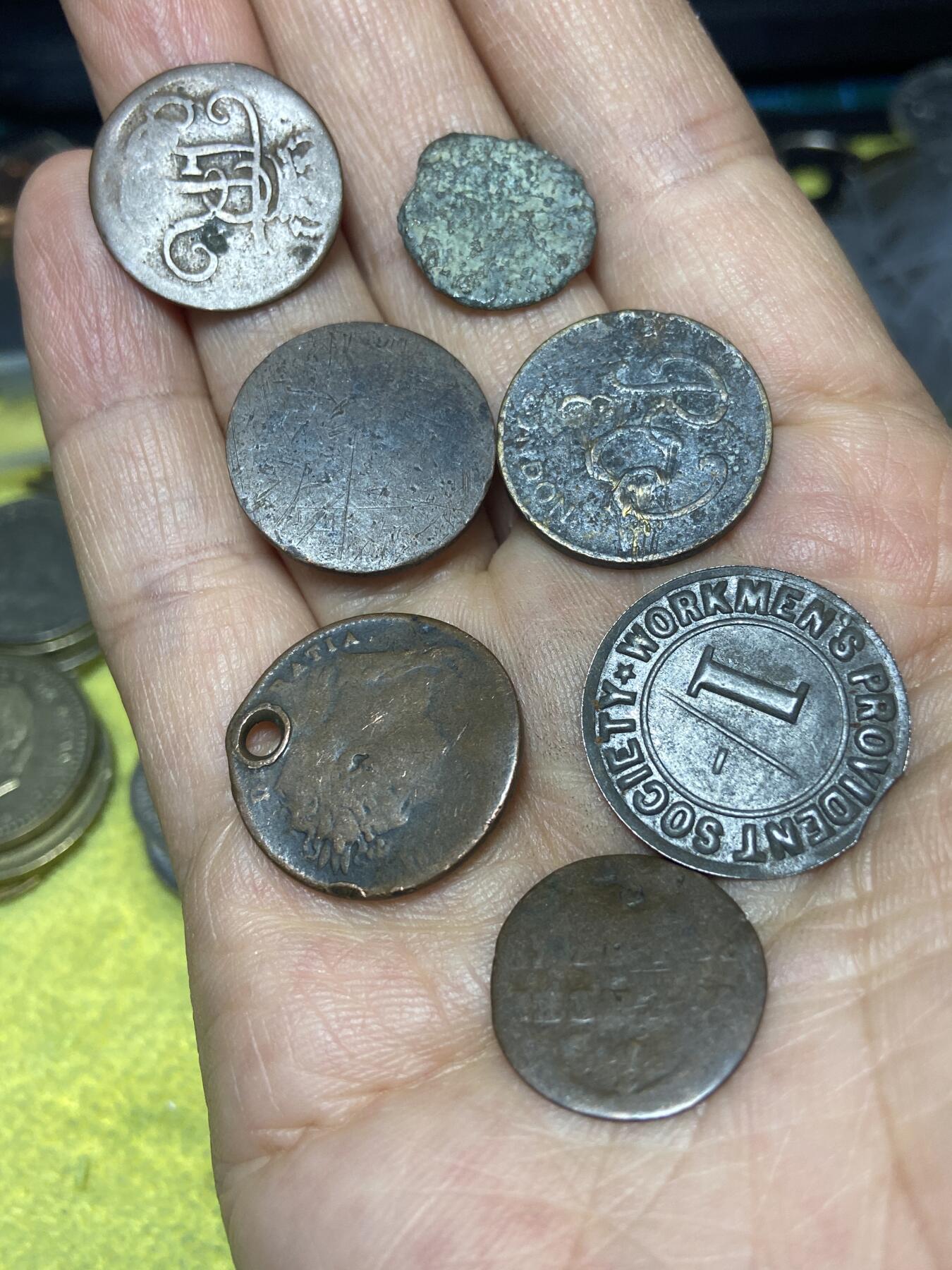 2026年第八场(总第一百七十七场）外国好品散币场(免佣金) 差品老铜币7枚