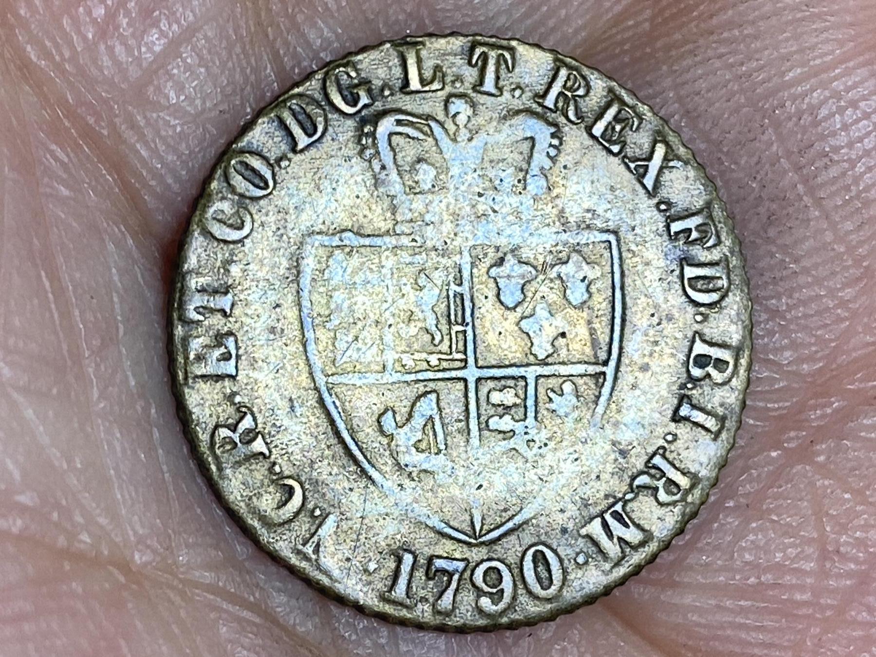 2026年第八场(总第一百七十七场）外国好品散币场(免佣金) 英国🇬🇧1790年乔治三世铜代币