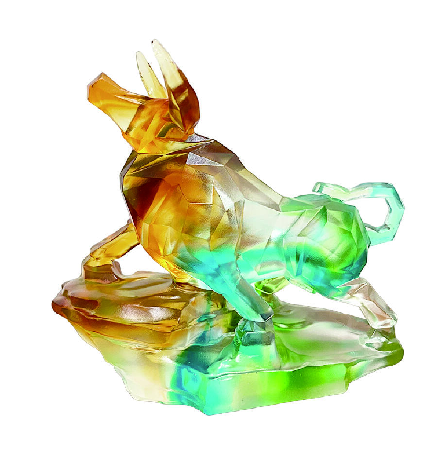 上海拍卖行2025年秋季古董珍玩拍卖会 琉璃金舍作品