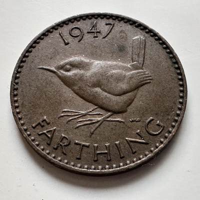 🌹外币初藏🌹🐯2026年第8场  每周二四六晚8️⃣点 接代拍 - 英国1947年一法新 c