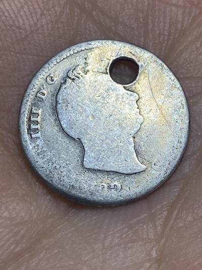 2026年第八场(总第一百七十七场）外国好品散币场(免佣金) - 打孔–英国🇬🇧1837年4便士银币(威廉四世时期，Groat版，关门年仅发行2年)