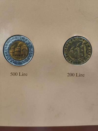 G&W世界散币，银币处理专场（第43场） - 富兰克林-圣马力诺2枚套