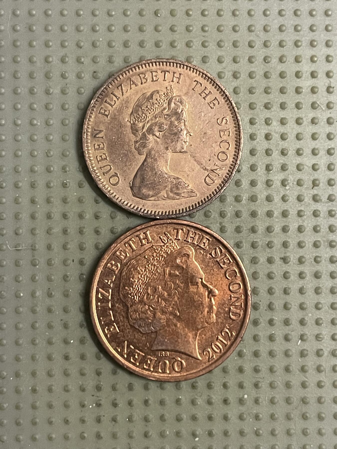 2026年第12场各国散币拍卖（总第162场）16.17两天外出，18号可以发货 泽西岛1便士2枚