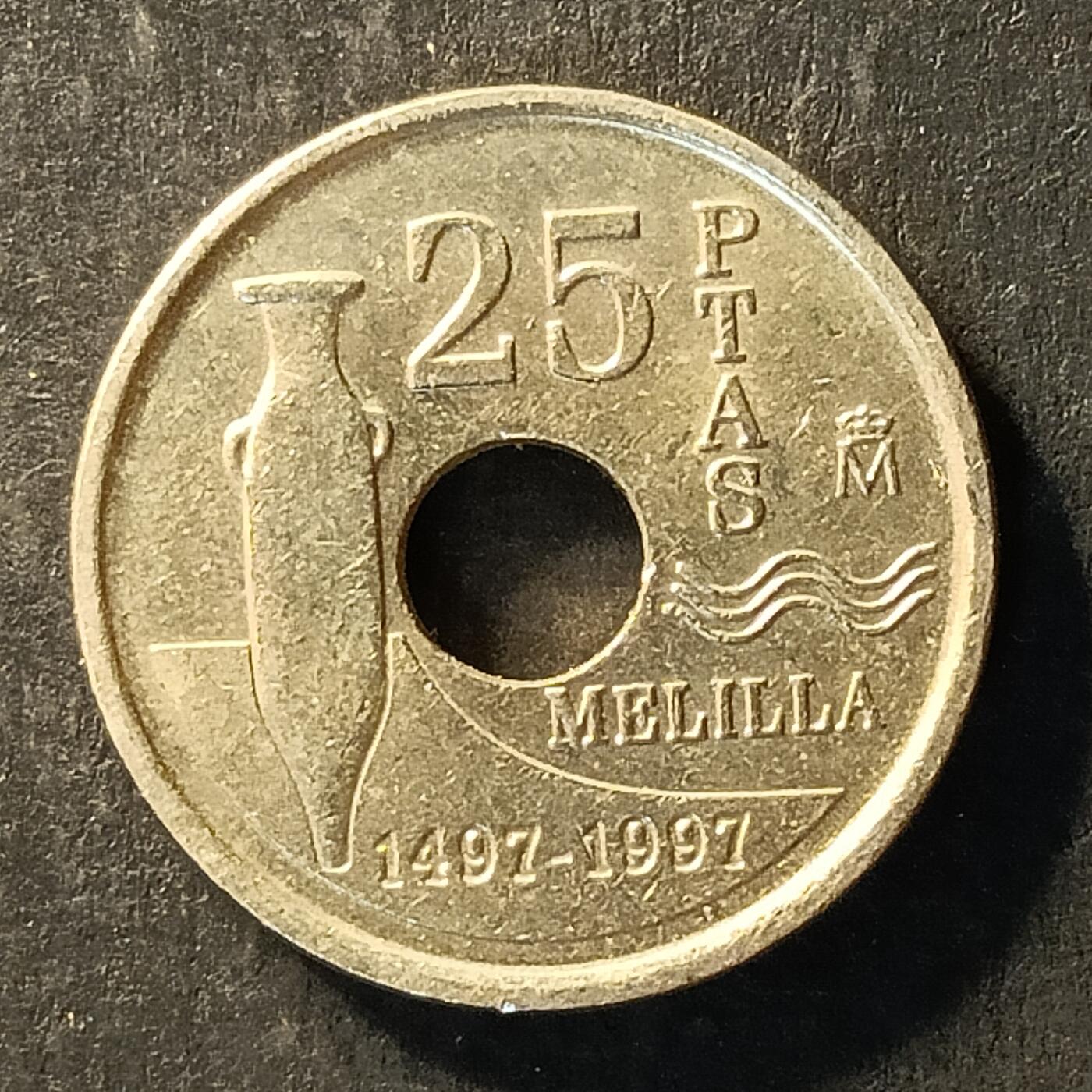 逸泉钱币2026A世界散币纸币纪念币专场A第一场 303 西班牙25比塞塔