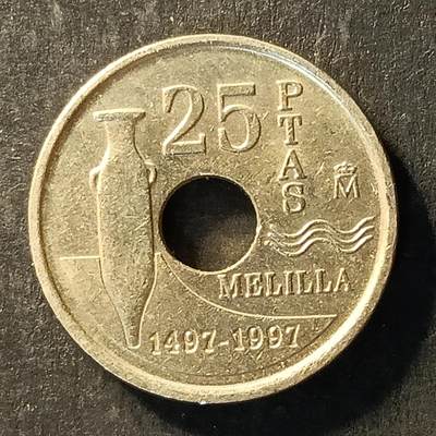 逸泉钱币2026A世界散币纸币纪念币专场A第一场 - 303 西班牙25比塞塔