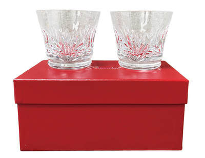 上海拍卖行2025年秋季古董珍玩拍卖会 - 法国Baccarat经典款2024版水晶威士忌杯(全新,原装盒)