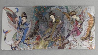 满200包邮！！龙虎卡牌-七二场（满200元包邮，无佣金，每周六结拍，欢迎送拍） - 粗闪3张 山河潮玩 心染 - 三霄娘娘 三拼