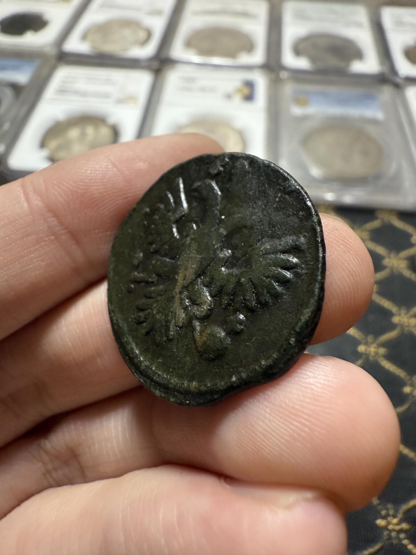 南宋泉阁俄币 外币 国币 专场第二十一期 【送拍无额外佣金】 沙俄 安娜女王 1735年 1/2戈比铜币 通货