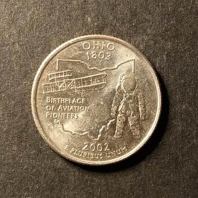 逸泉钱币2026A世界散币纸币纪念币专场A第一场 - 366 美国25分纪念币