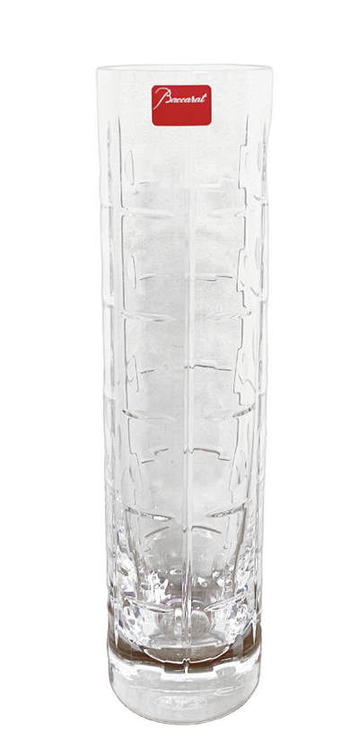 上海拍卖行2025年秋季古董珍玩拍卖会 - 法国Baccarat"春分"水晶花插(H:19.5cm,原装盒)