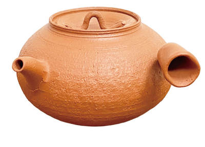 上海拍卖行2025年秋季古董珍玩拍卖会 - 名家作品侧把潮汕朱泥手拉紫砂壶