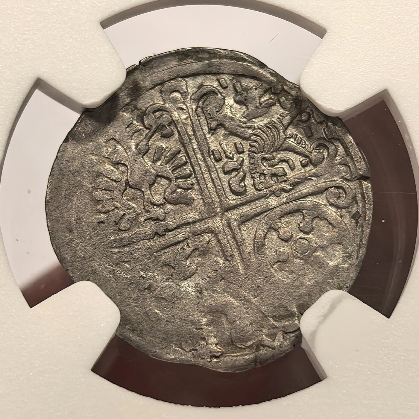 博洋堂世界钱币拍卖第157期（全场包邮） NGC AU53 德国美因茨1630年2克鲁泽银币