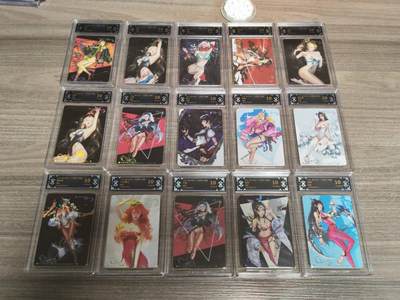 阳大大卡牌拍卖第94期（持续收拍品，周六晚上九点截拍，进群福利早知道） - 【10分炫彩套】焱卡文化 Art系列 毒瘤 第二弹 炫彩大全套15张