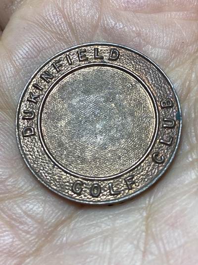 2026年第八场(总第一百七十七场）外国好品散币场(免佣金) - 英国🇬🇧大曼彻斯特郡–杜金菲尔德高尔夫俱乐部，高尔夫球标