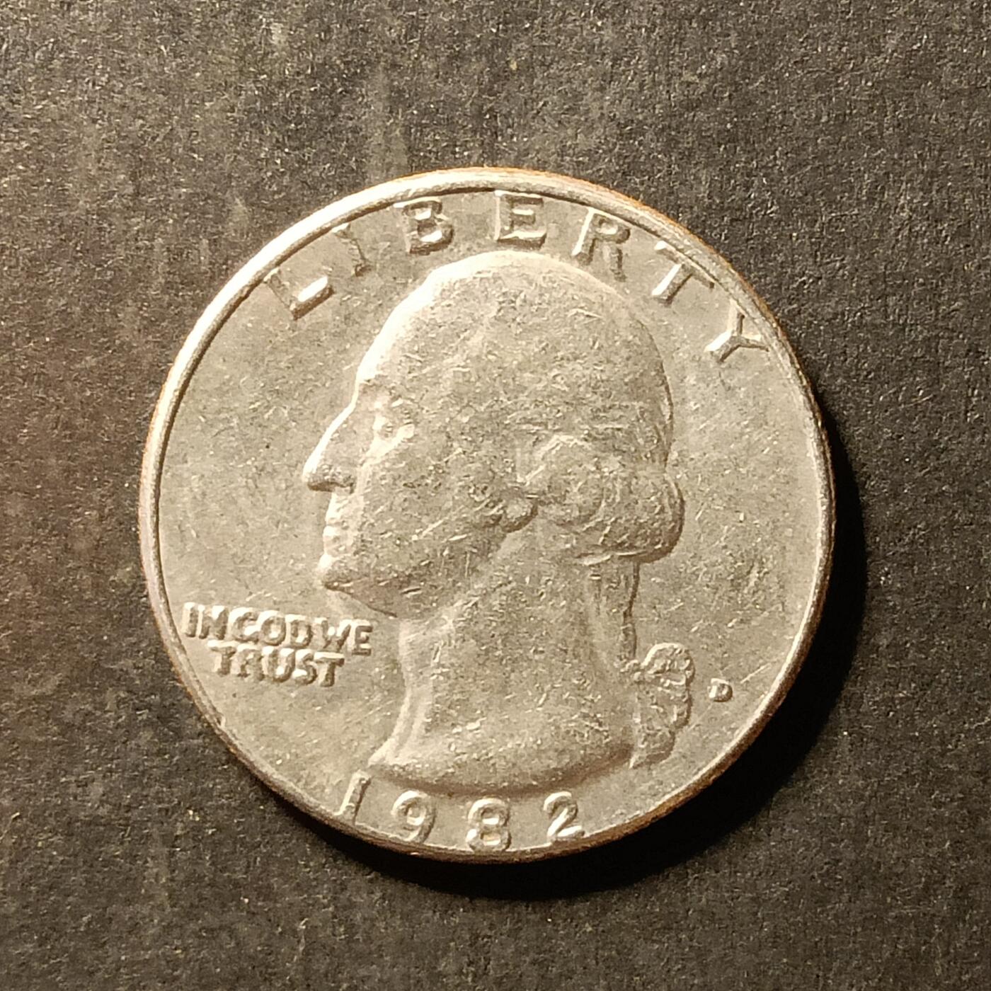 逸泉钱币2026A世界散币纸币纪念币专场A第一场 392 美国华盛顿25分